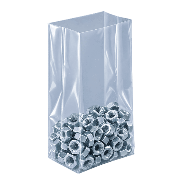 Gusseted Poly Bags